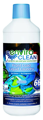 Enviro Clean. Front Loader Laundry Liquid 100ml Trial pack