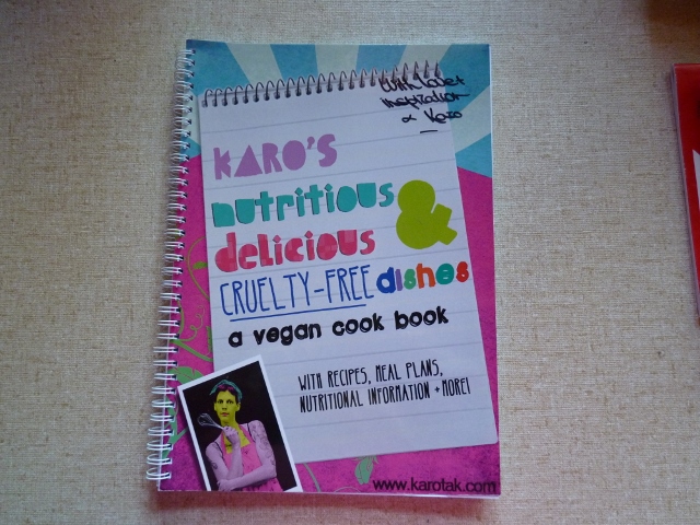 Karo's Nutritious Delicious & CRUELTY FREE - vegan cook book